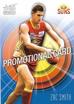 2011 Select AFL Infinity - Promos #88 Zac Smith Front